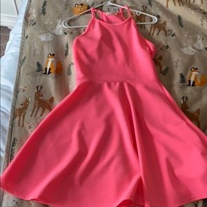 Hot pink sundress